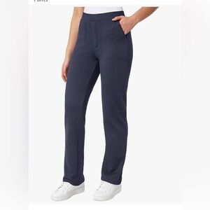 Mondetta Blue Straight Leg Pants Business Casual